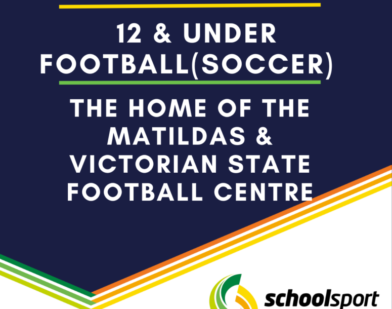 2023 Football (Soccer) 12 years and under change of venue.